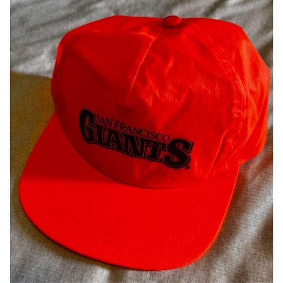 SF Giants Lot Hat Francisco Vintage Nylon Hat Cap SnapBack - Picture 8 of 9